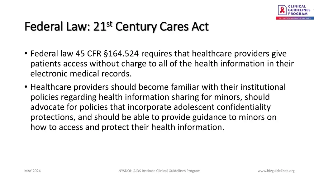 federal law 21 federal law 21 st st century cares