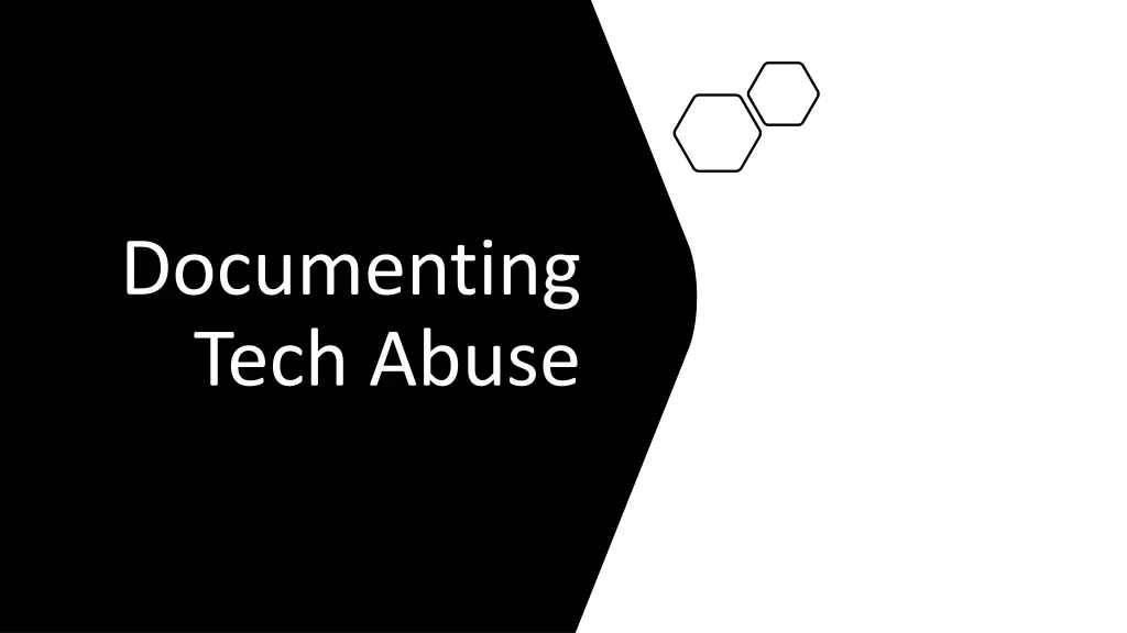 documenting tech abuse