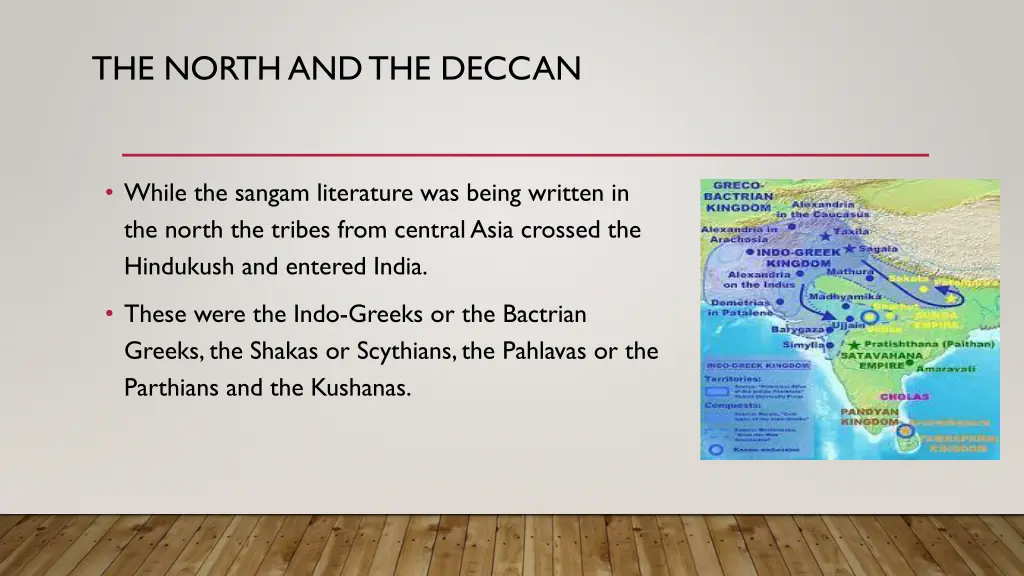 the north and the deccan