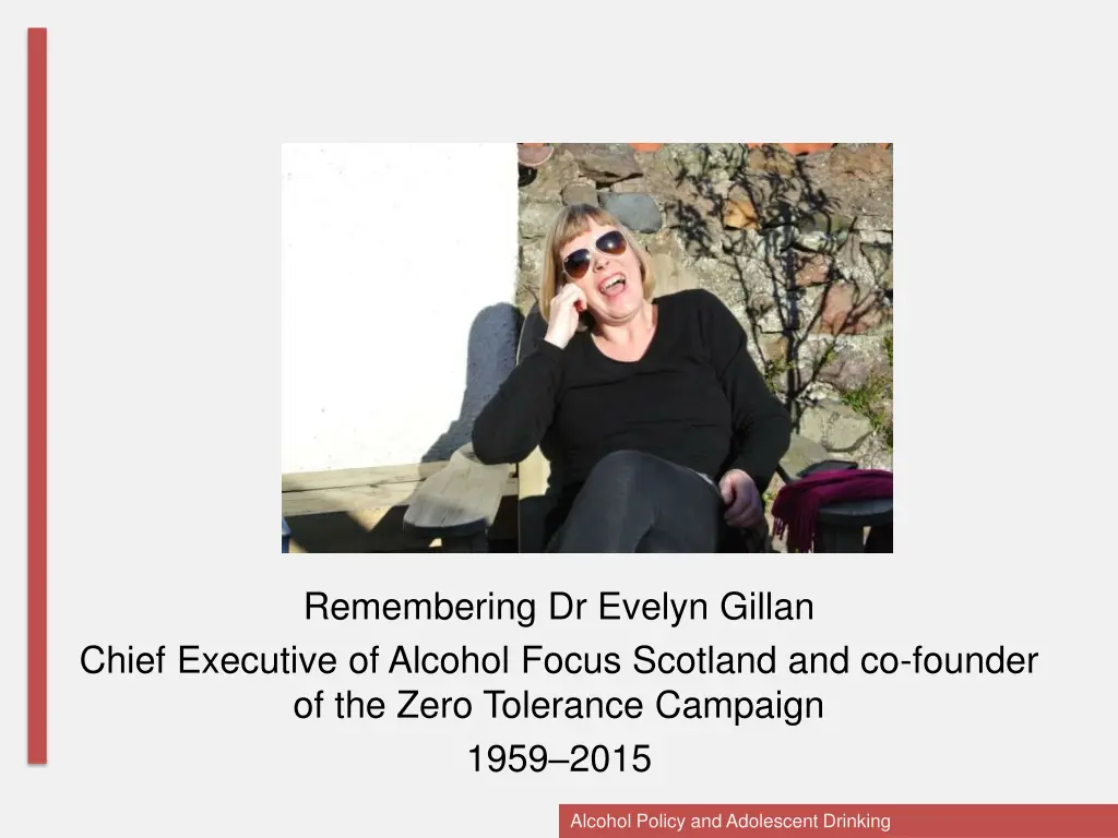 remembering dr evelyn gillan chief executive