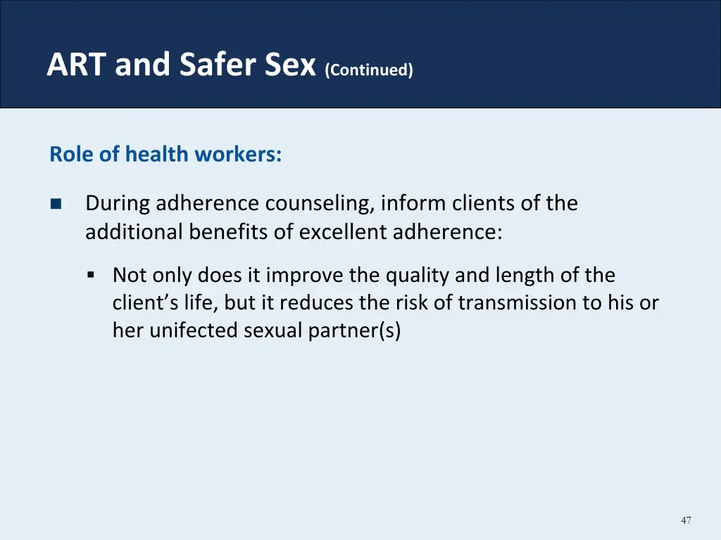 art and safer sex continued