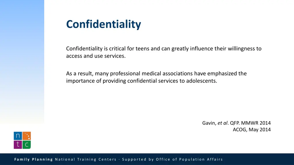 confidentiality