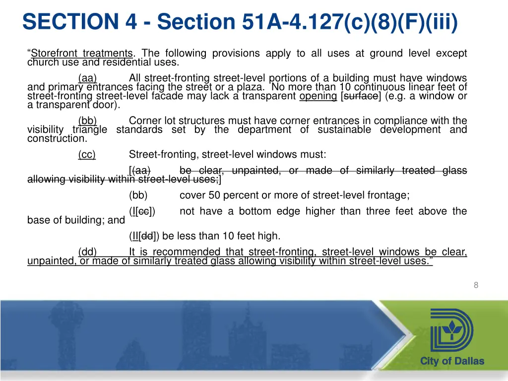 section 4 section 51a 4 127 c 8 f iii