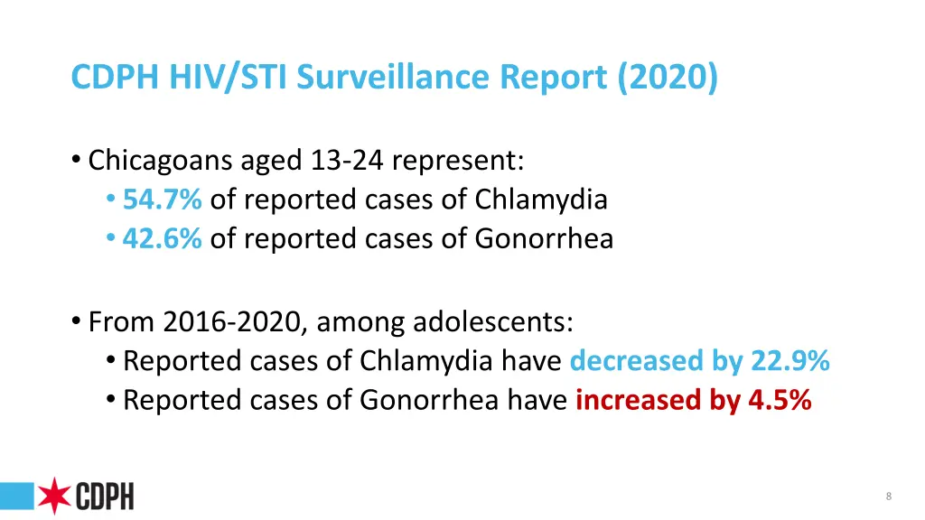 cdph hiv sti surveillance report 2020