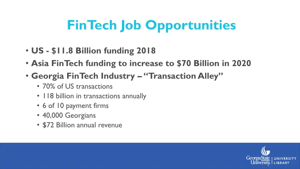 fintech job opportunities