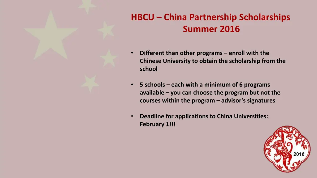 hbcu china partnership scholarships summer 2016 2