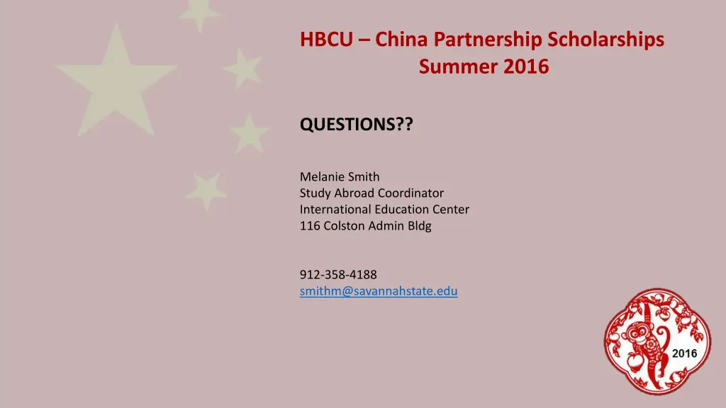 hbcu china partnership scholarships summer 2016 8