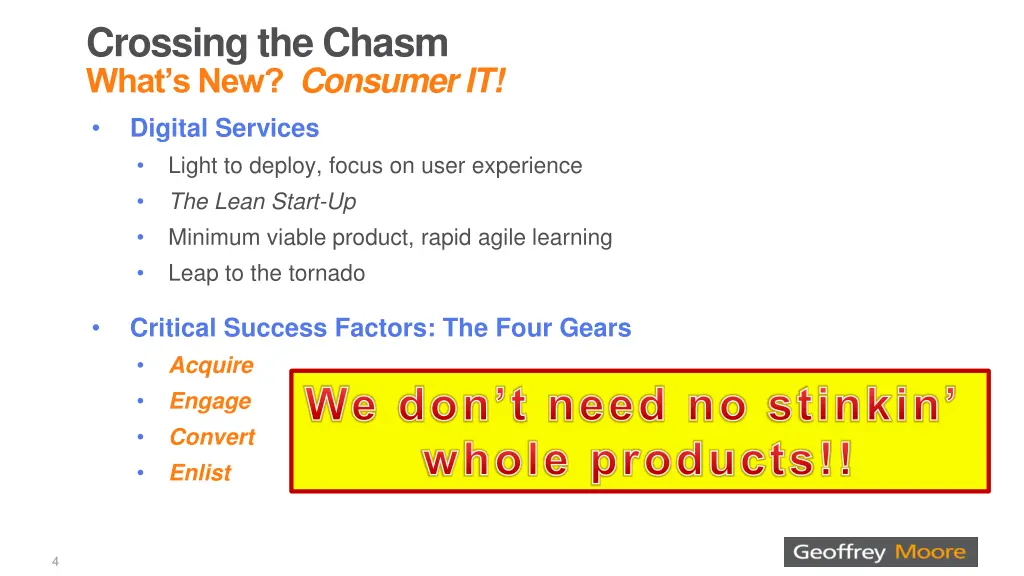 crossing the chasm what s new consumer it digital