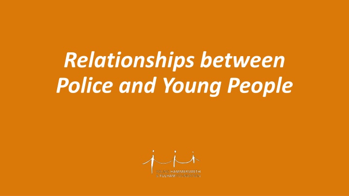 relationships between police and young people