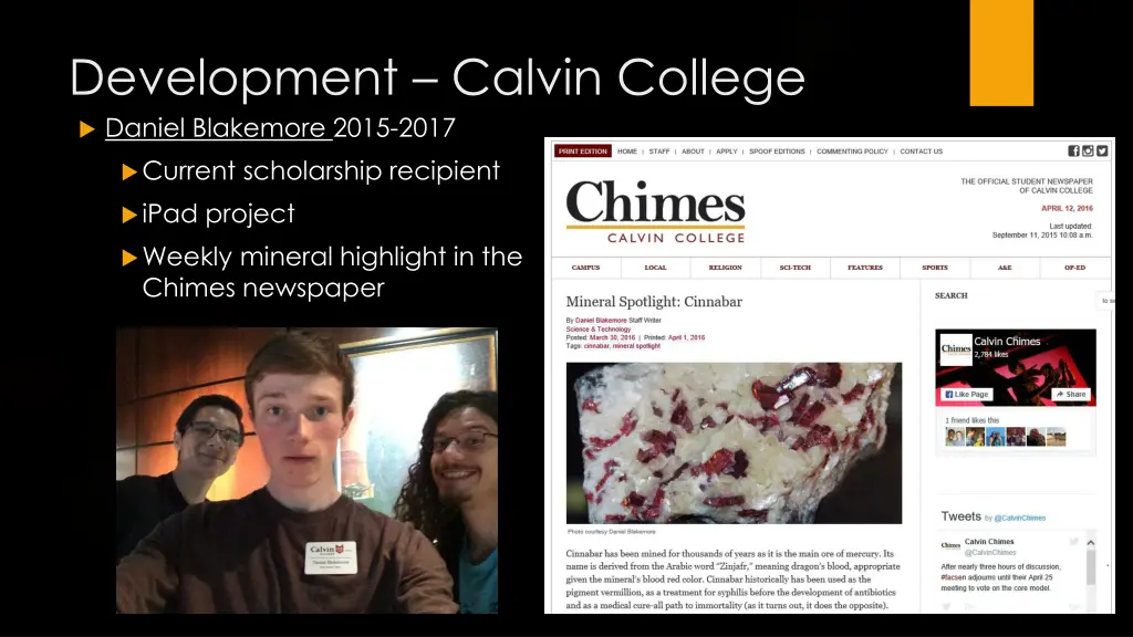 development calvin college daniel blakemore 2015