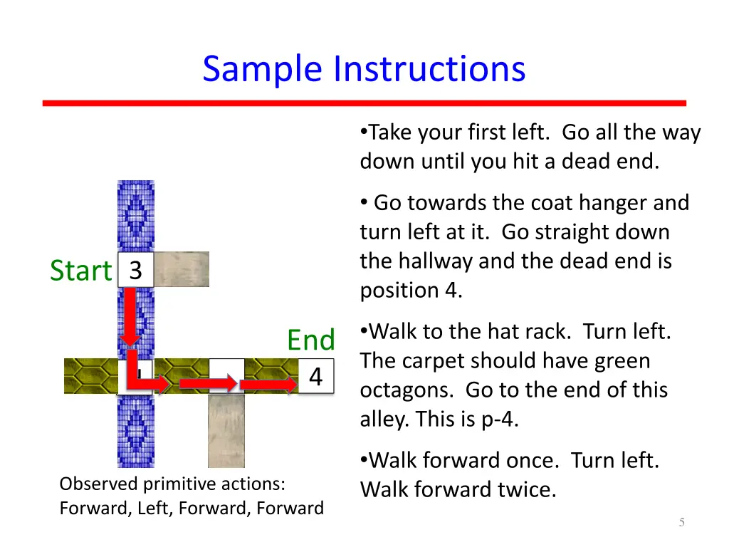 sample instructions 1