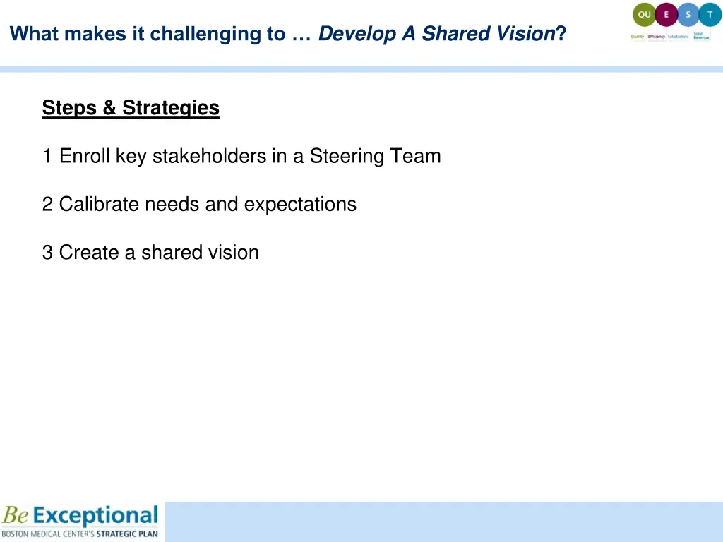 what makes it challenging to develop a shared