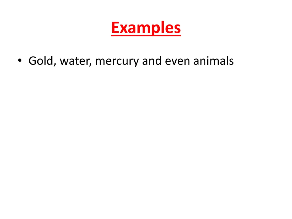 examples