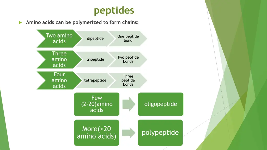 peptides