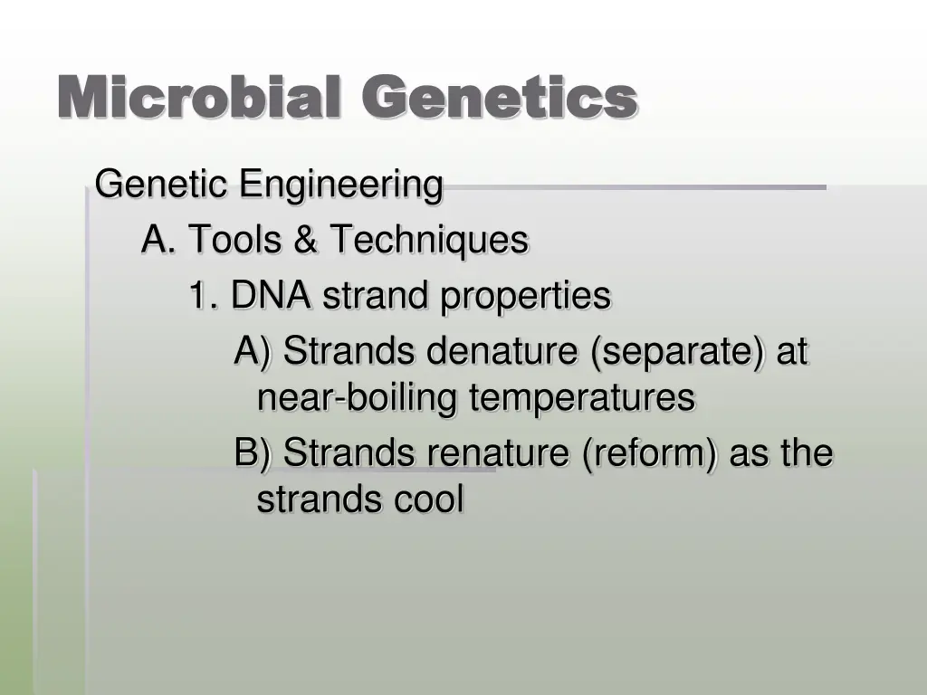 microbial genetics microbial genetics 10