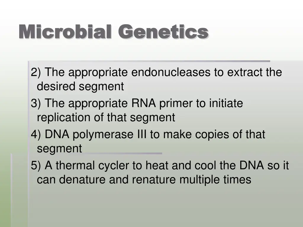 microbial genetics microbial genetics 17