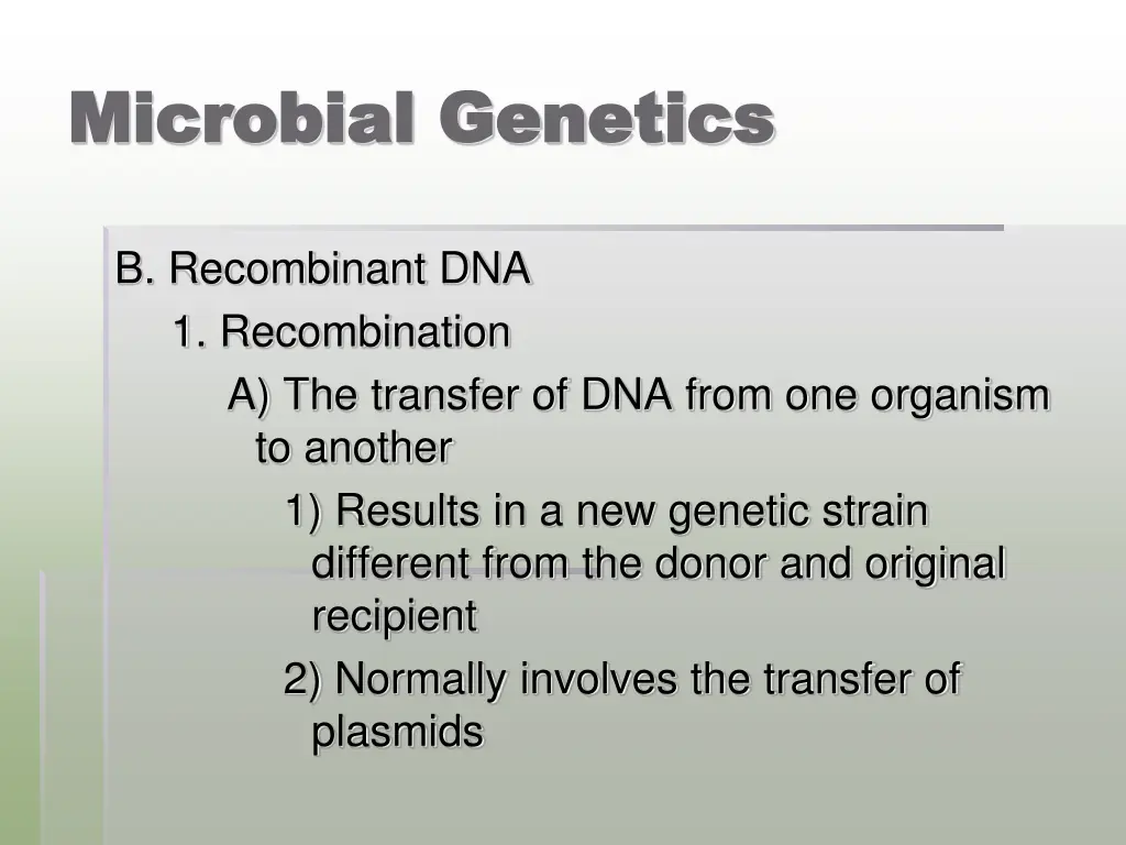 microbial genetics microbial genetics 18