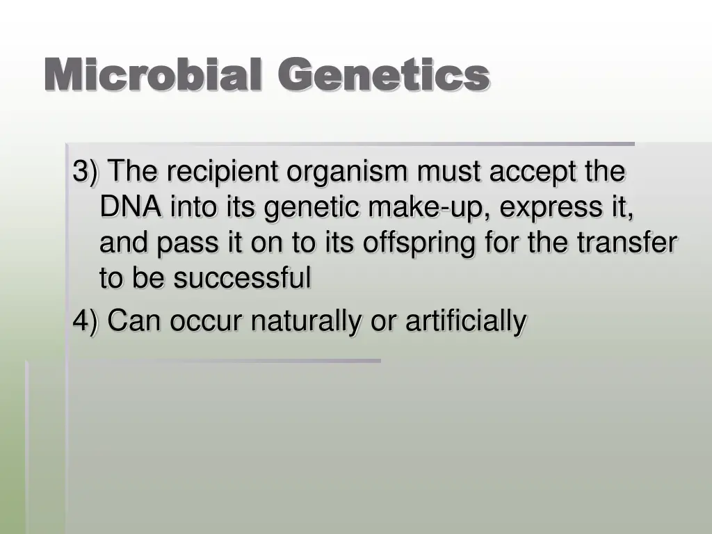 microbial genetics microbial genetics 19