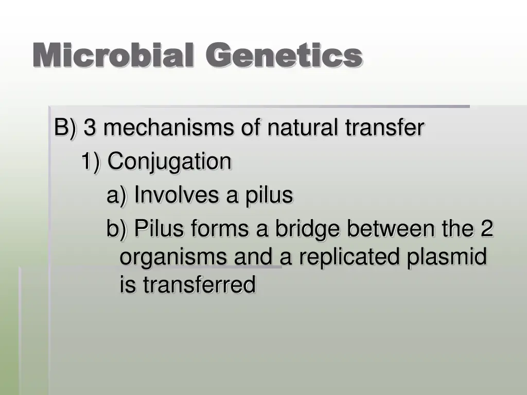 microbial genetics microbial genetics 20