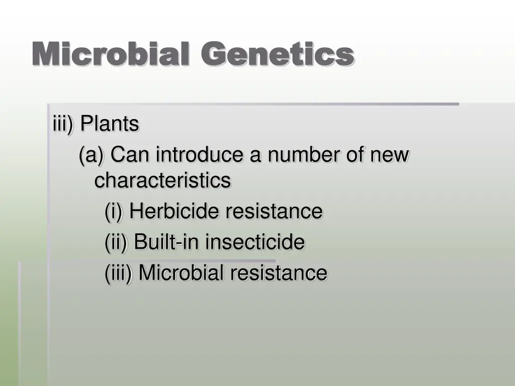 microbial genetics microbial genetics 27