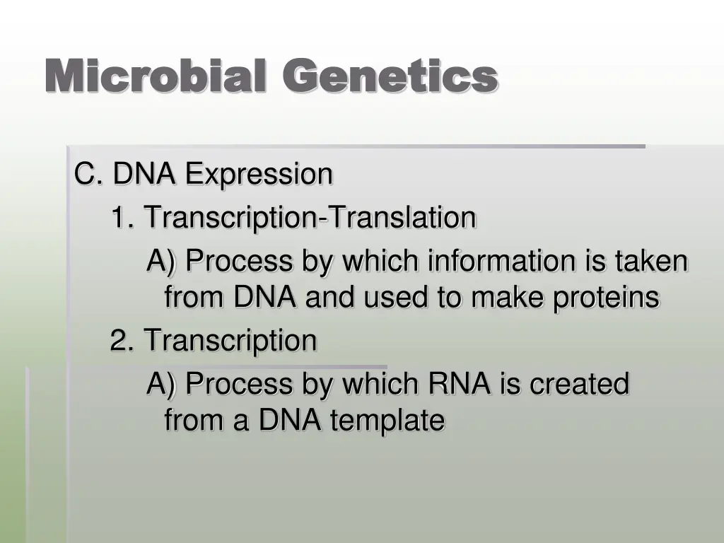 microbial genetics microbial genetics 6