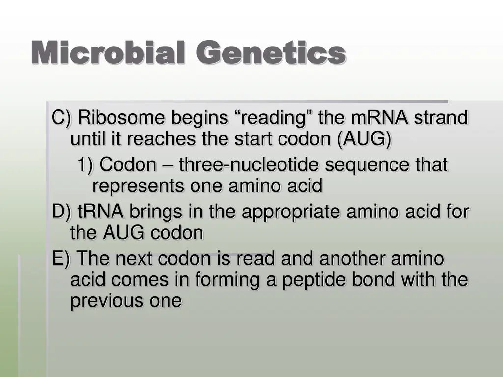 microbial genetics microbial genetics 8