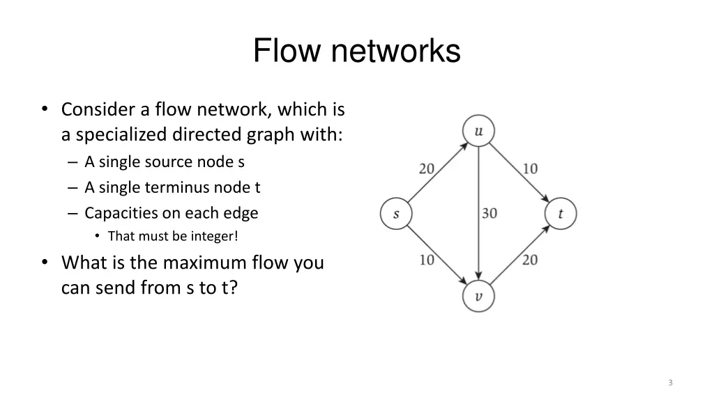 flow networks