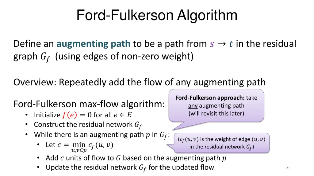 ford fulkerson algorithm 2