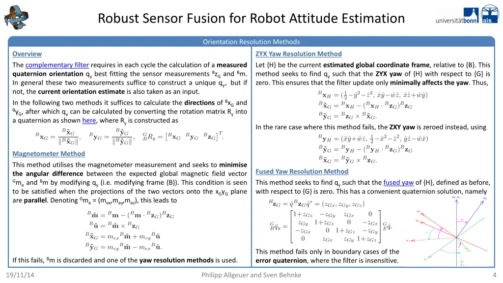 robust sensor fusion for robot attitude estimation 3