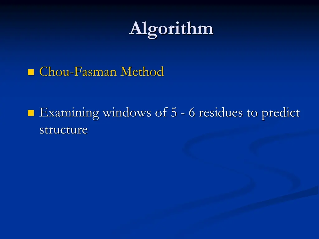 algorithm