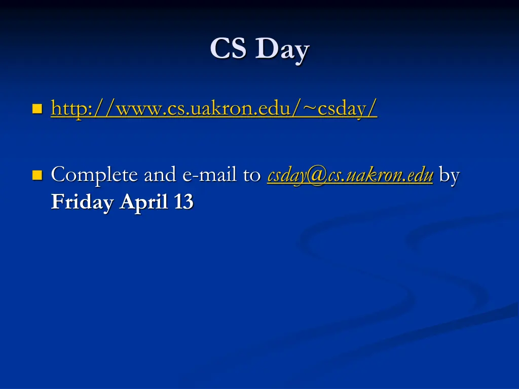 cs day