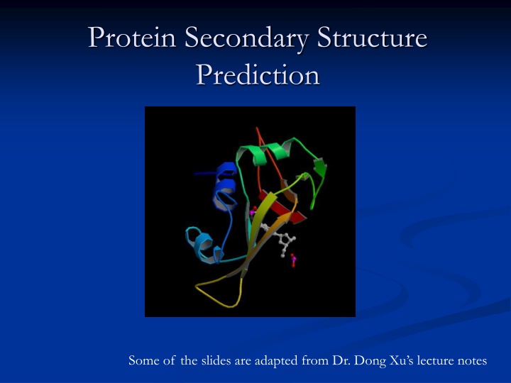 protein secondary structure prediction