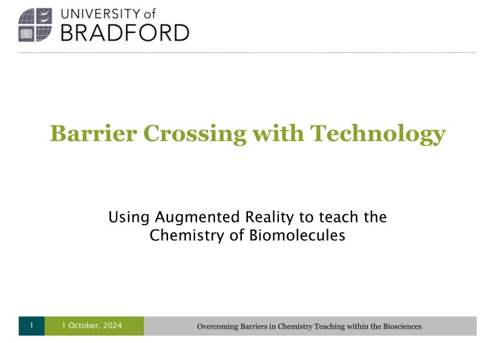 barrier crossing with technology