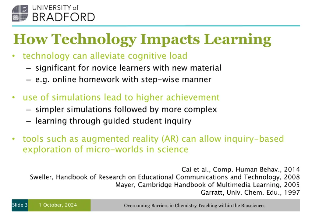 how technology impacts learning technology