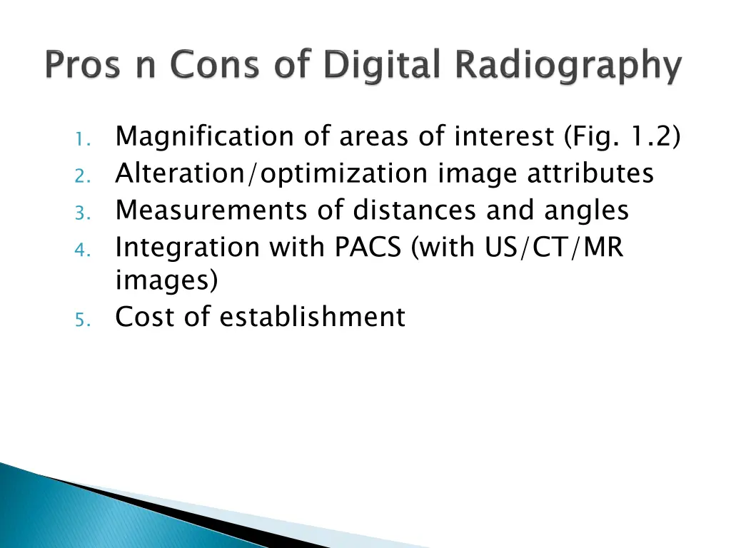 1 magnification of areas of interest