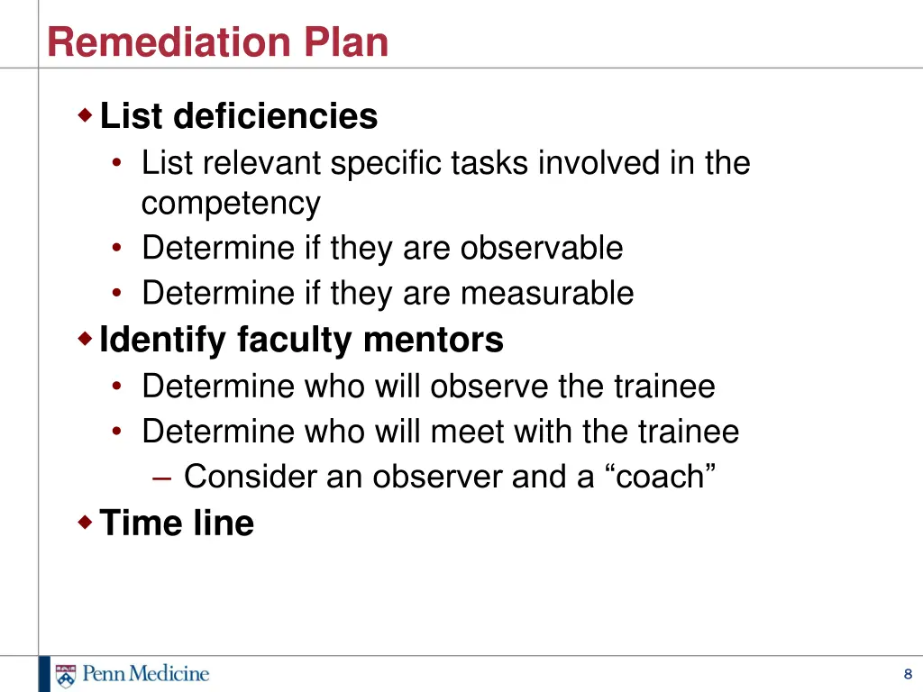 remediation plan