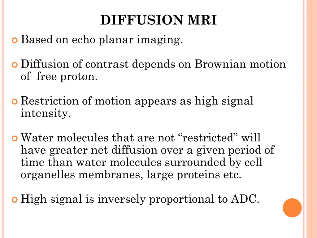 diffusion mri