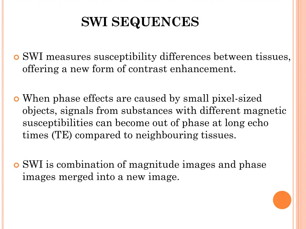 swi sequences