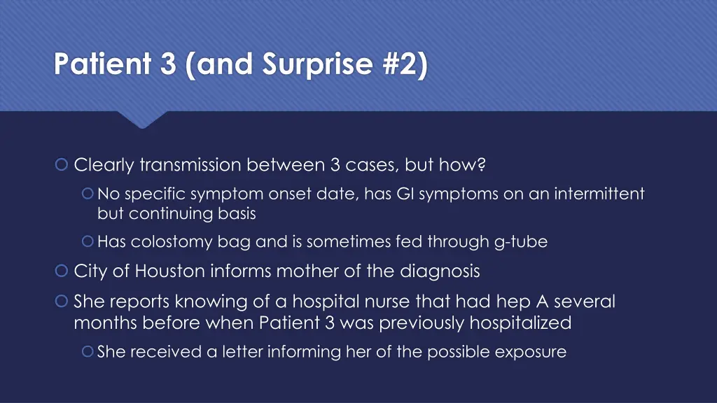 patient 3 and surprise 2