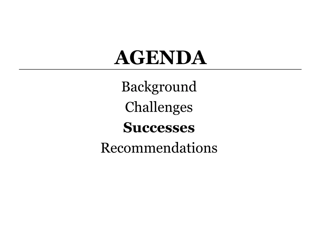 agenda 5