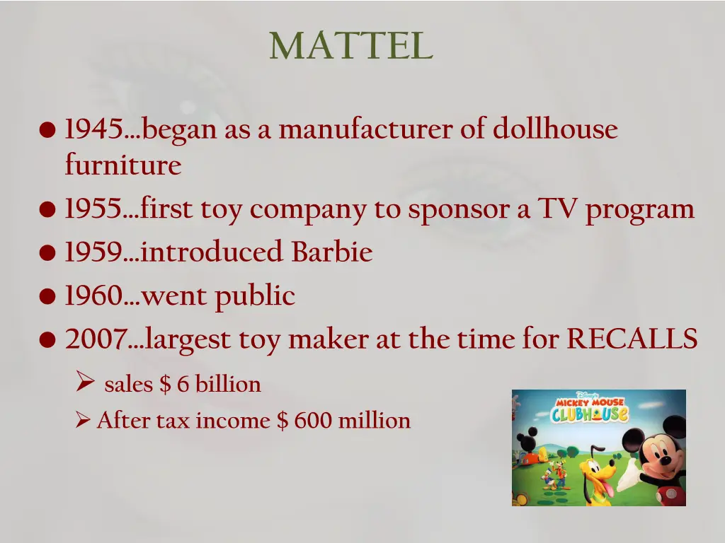 mattel