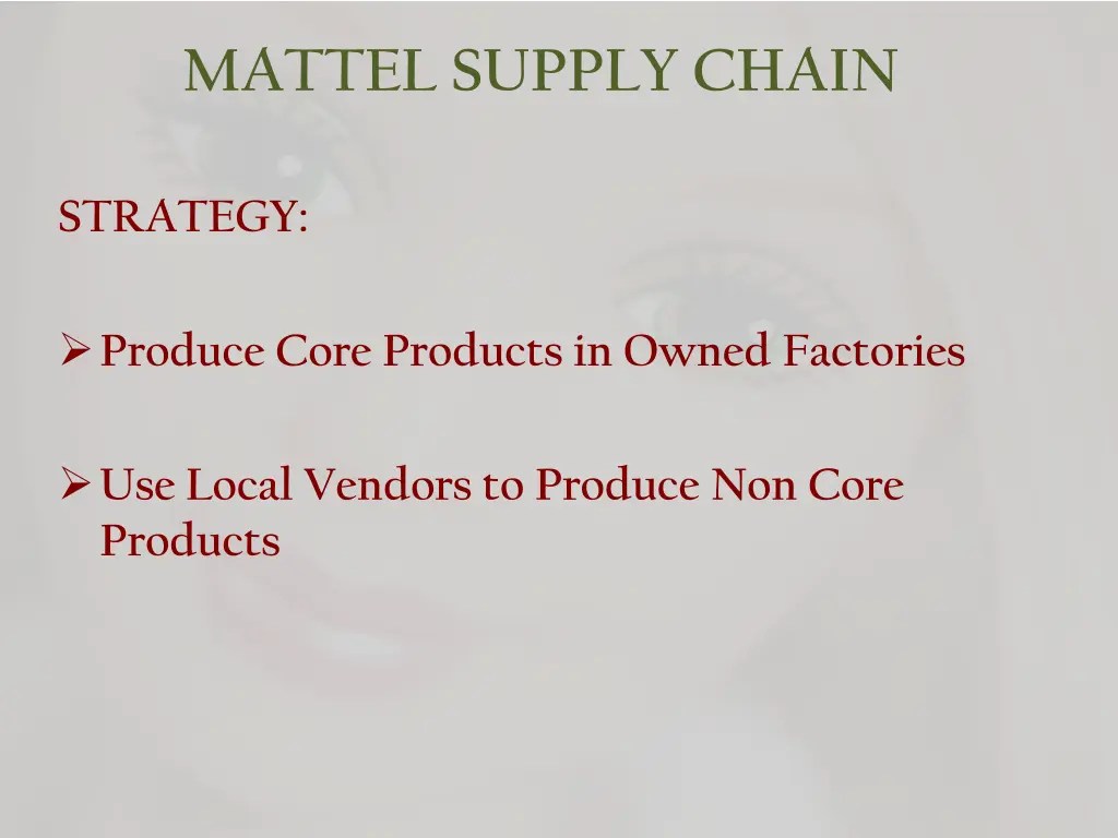 mattel supply chain 1