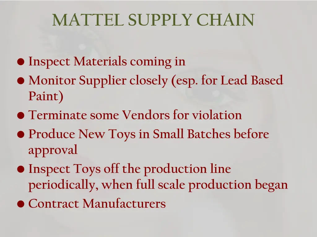 mattel supply chain 2