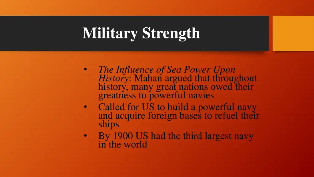 military strength 1