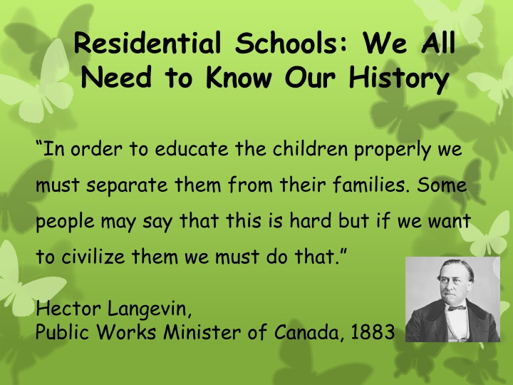 residential schools we all need to know