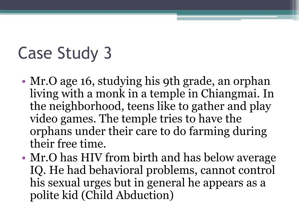 case study 3