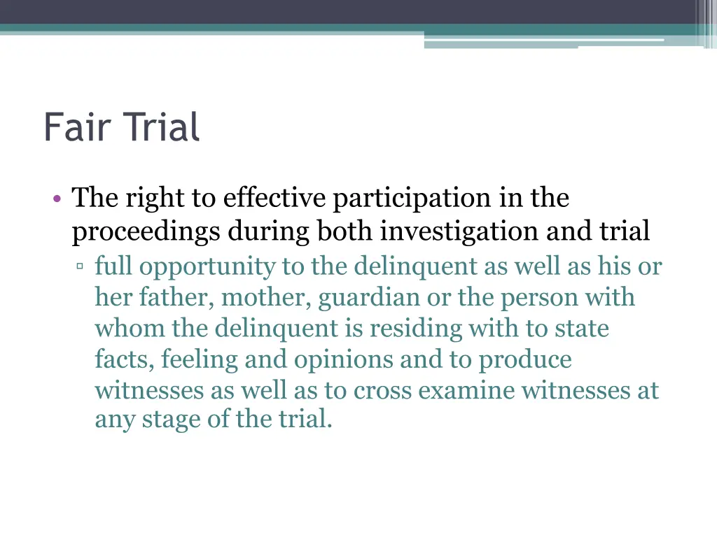 fair trial 1