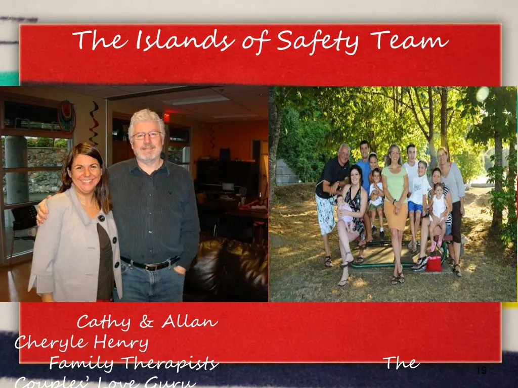 the islands of safety team