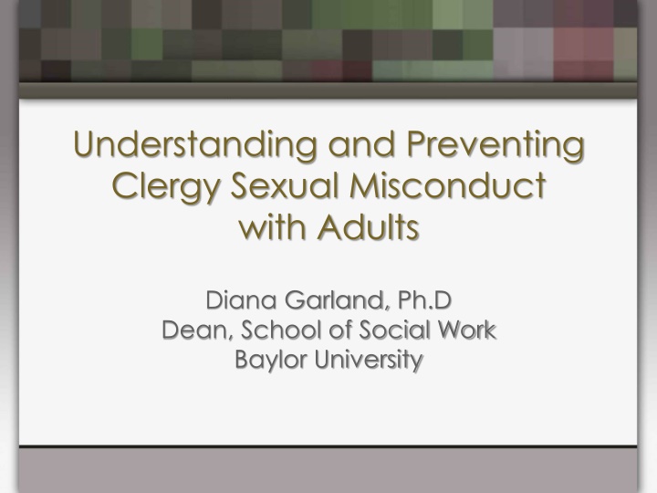 understanding and preventing clergy sexual