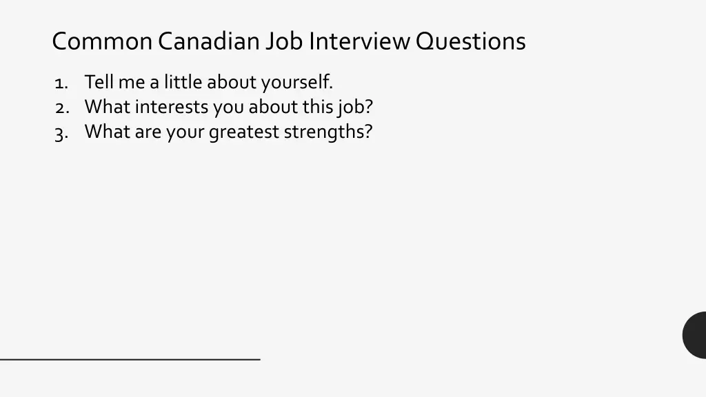 common canadian job interview questions 8